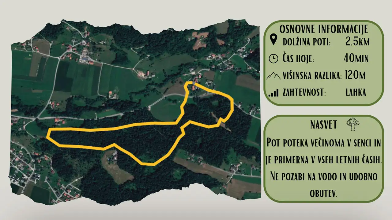 gozdne poti okoli slovenj gradca - dodatni krog